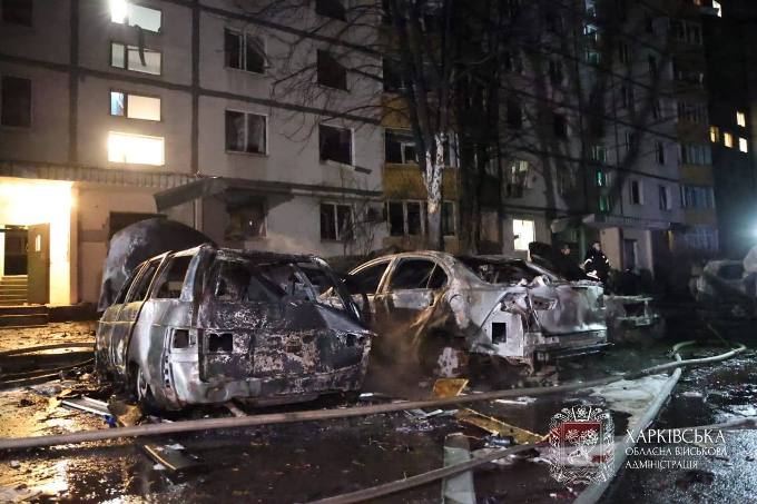 Харків зазнав нічної атаки дронами – 32 постраждалих і масштабні руйнування